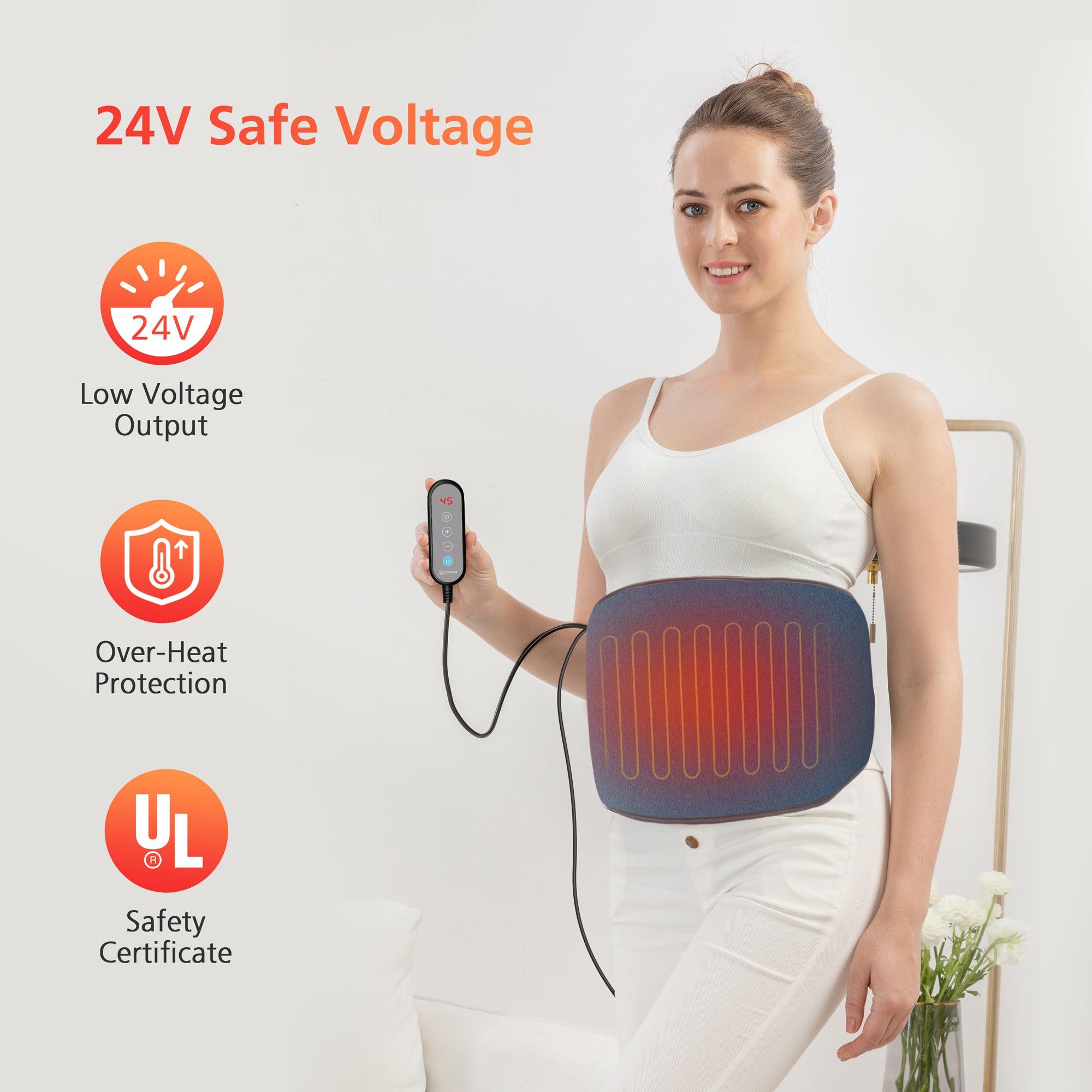 Comfier Comfier Heating Pad for Back Pain Relief, Waist Heated Wrap Belt, Fast Heating CF-6211