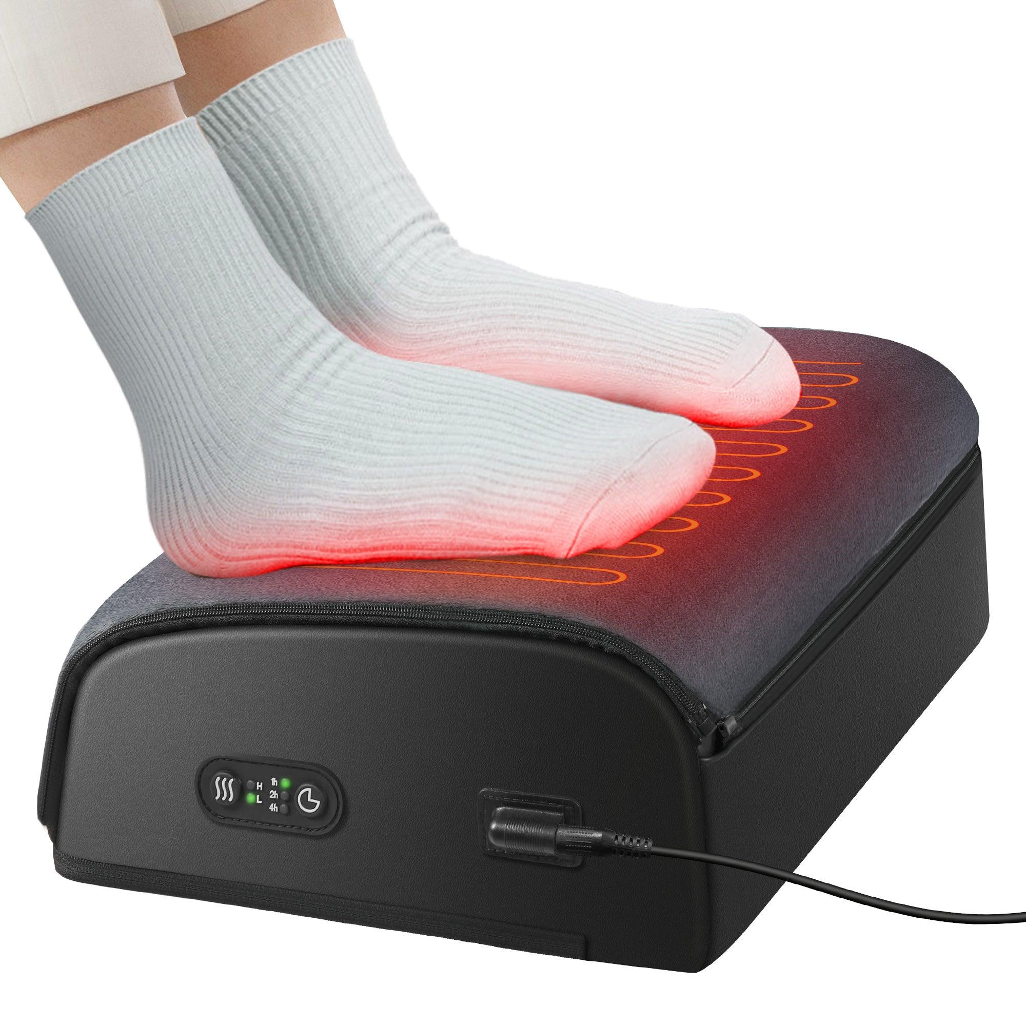 Under Desk Foot Warmer – Heated Foot Rest for Office