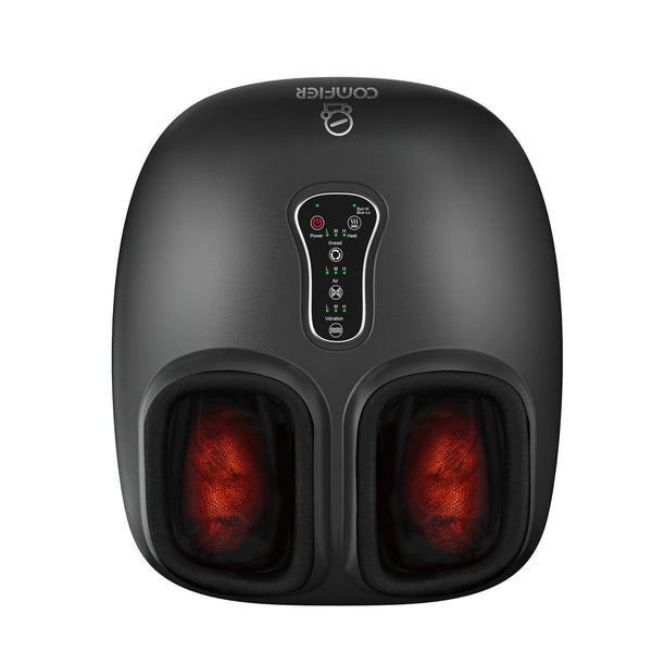 Comfier Foot Massager 5212 Comfier Shiatsu Foot Massager with Heat, Vibration,Rolling Compression Feet Massager CF-5212