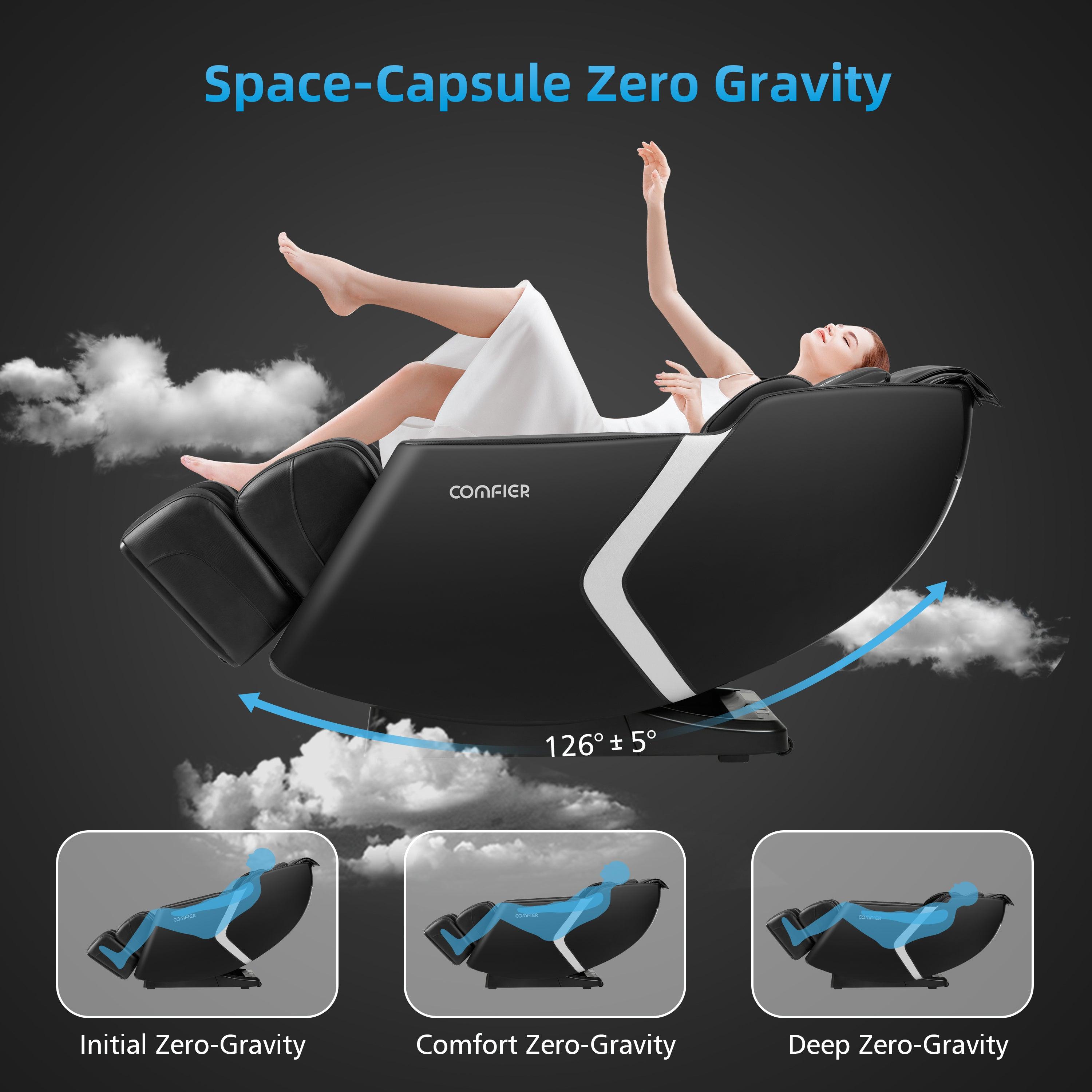 Comfier Full Body Massager Comfier Massage Chair Recliner, AI-powered, Full Body Massage Recliner Chair, Zero Gravity, Bluetooth Speaker CF-9212