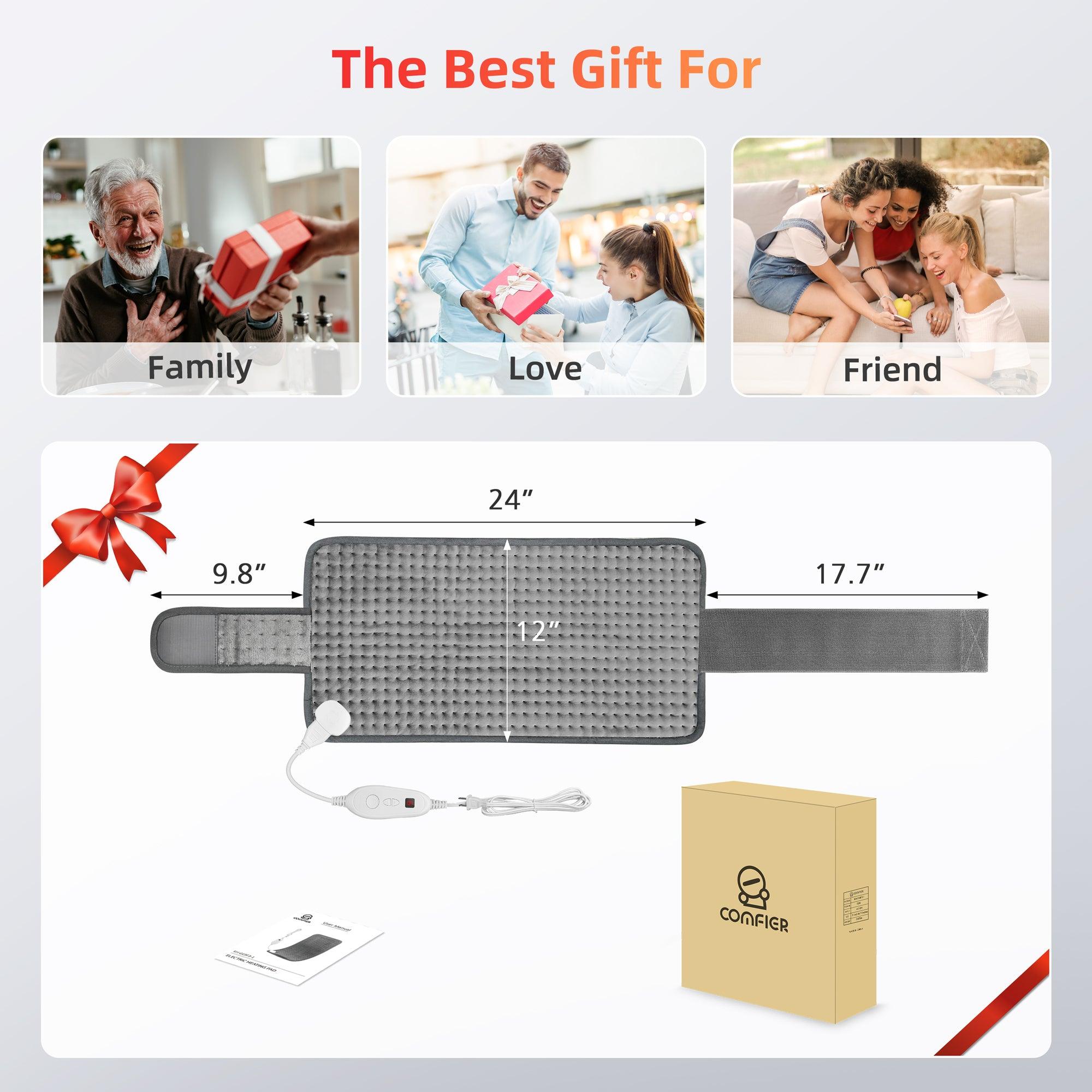 Comfier Heating Pad Comfier Heating Pad for Back Pain Relief,Electric Heating Pads KH-019F3-1