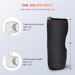 Comfier Knee Massager Comfier Knee Massager with Heat, Vibration Heating Pad for Knee, Knee Heating Pad for Relief, Heated Knee Brace Wrap for Stress Relief(Small Size) CF-5701SM