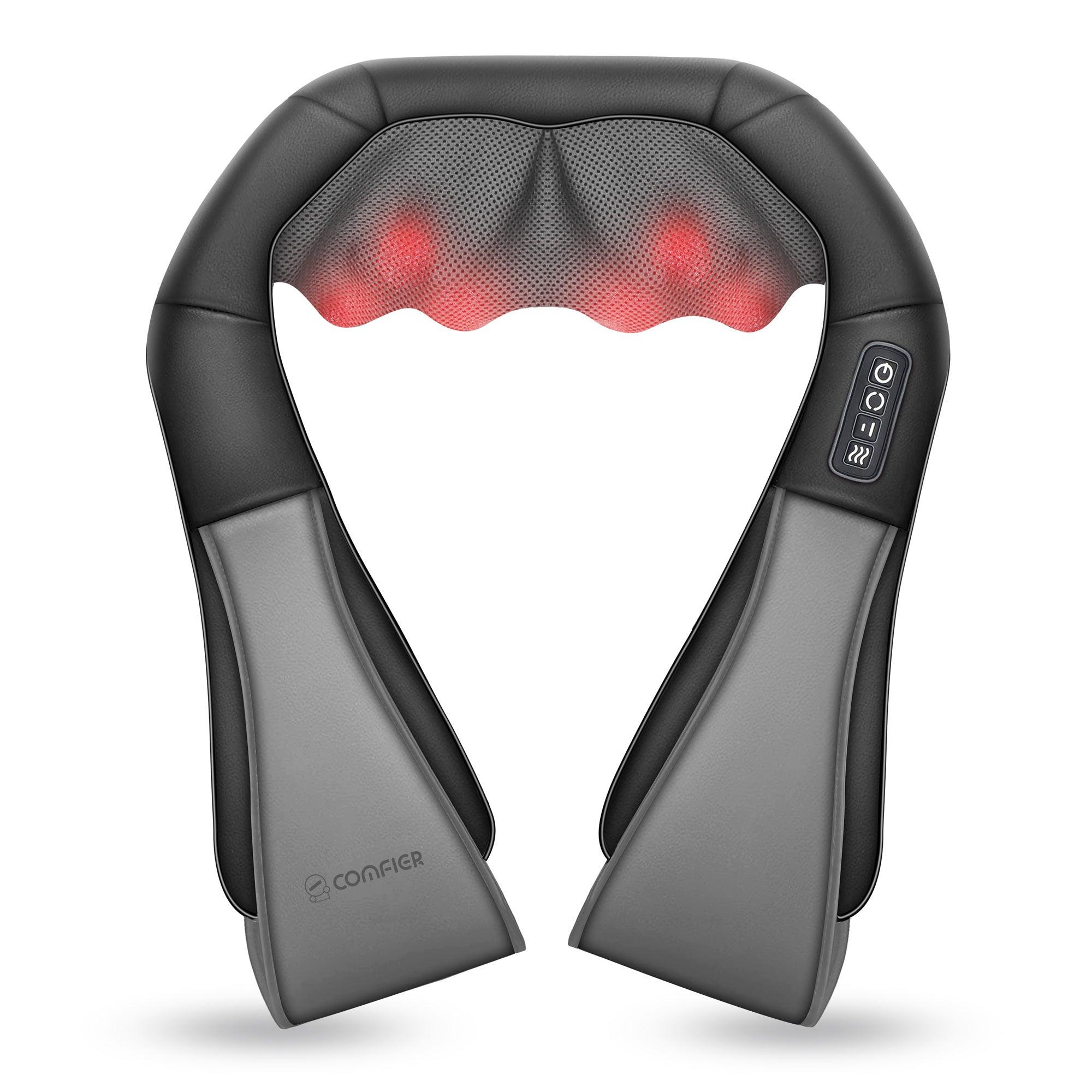 Comfier Neck Massager Comfier 4D Shiatsu Neck & Shoulder Massager, Neck Relax with heat CF-6302GN