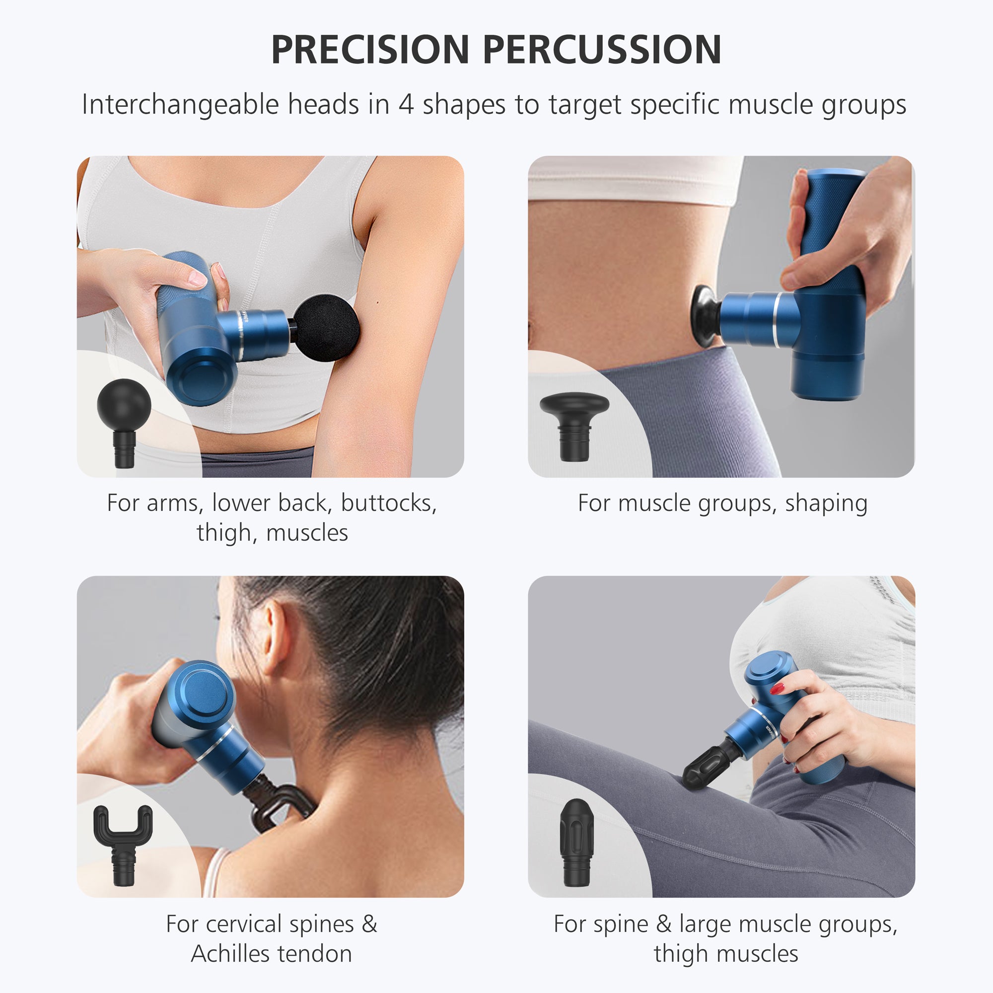Comfier Other Product Comfier Mini Massage Gun,Pocket-Sized Small Massge Gun (Blue) CF-4909
