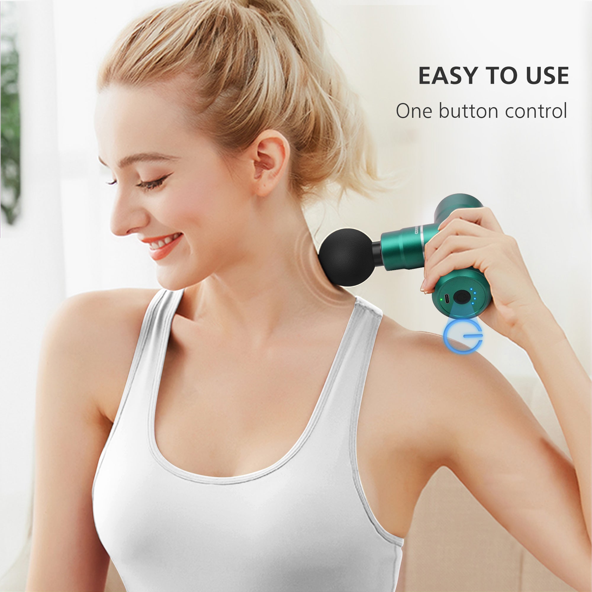 Comfier Other Product Comfier Mini Massage Gun,Pocket-Sized Small Massge Gun (Green) CF-4909